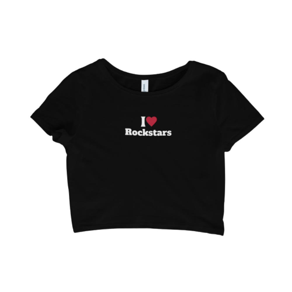 I <3 ROCKSTARS CROP