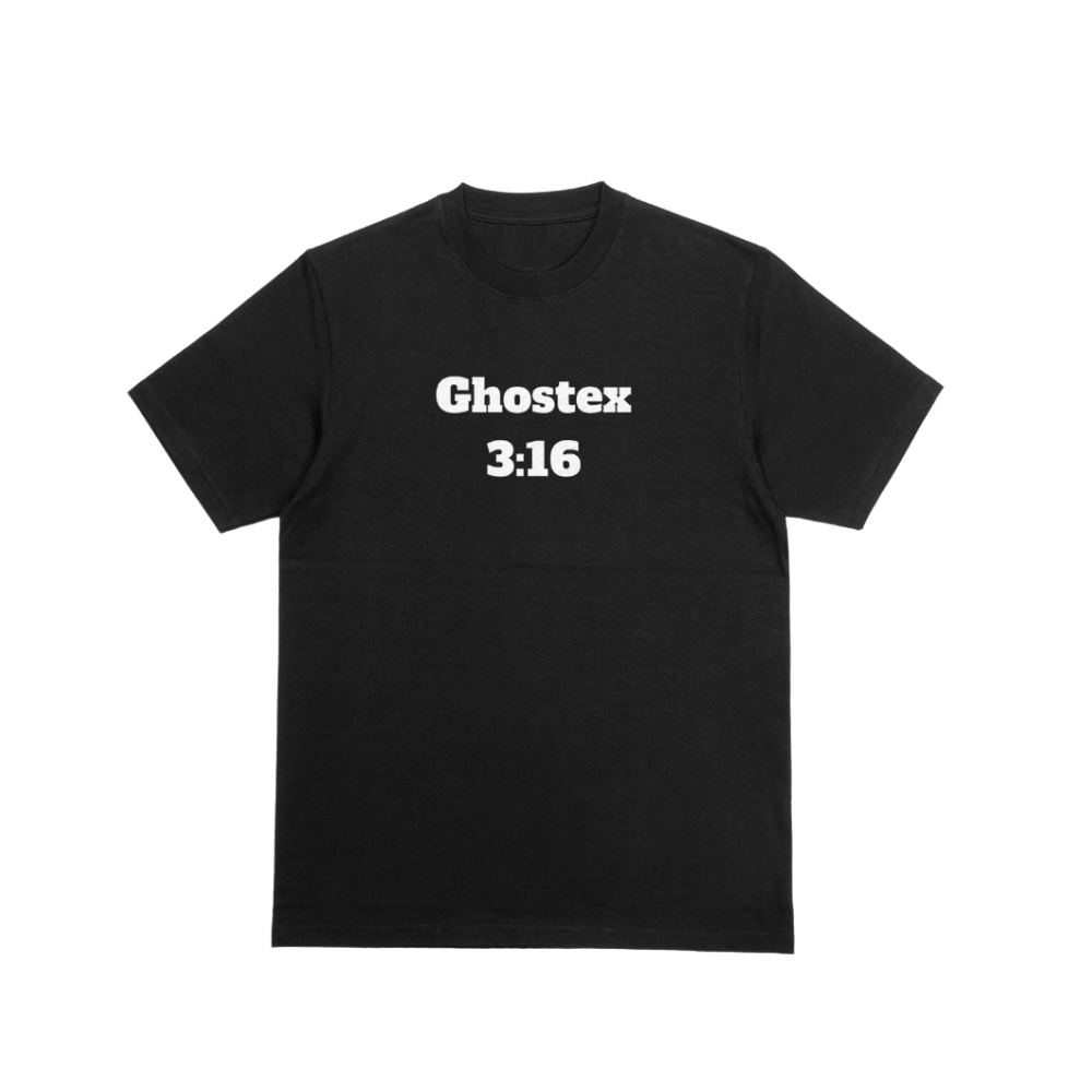 GHOSTEX 3:16 (softstyle tee)