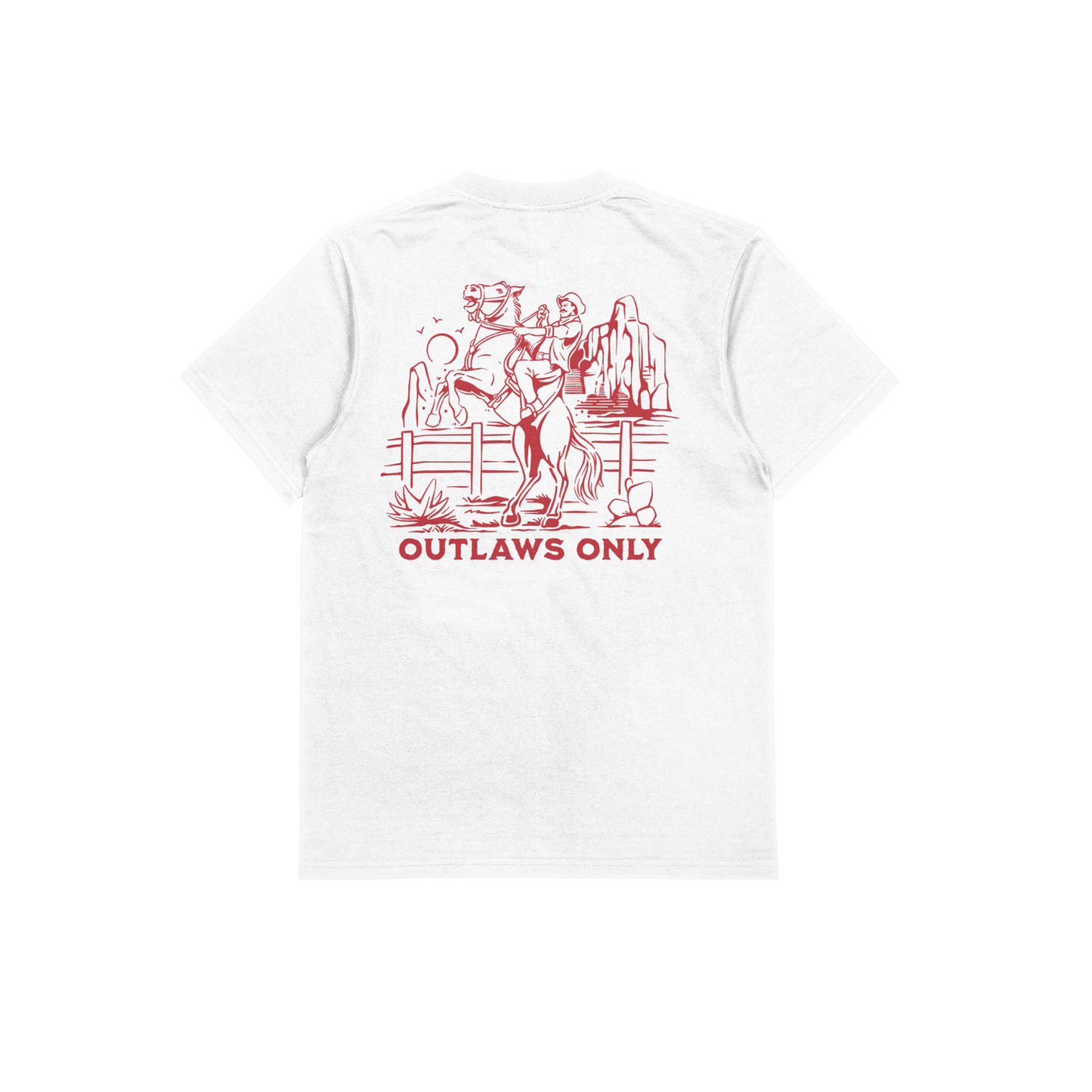 FOOLISH ROMANTIC TEE RED VERSION