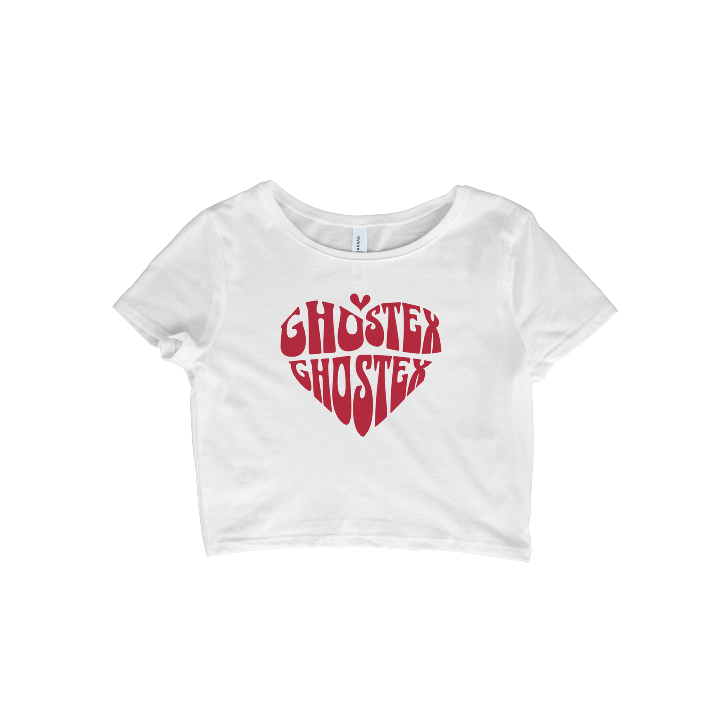 HEART CROP (red)