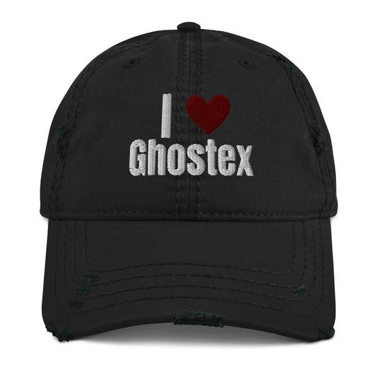 Distressed I<3 Ghostex Hat