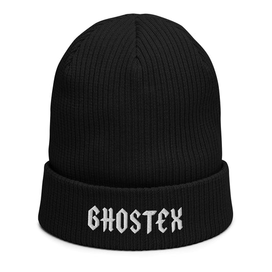 Organic Ribbed beanie - Ghostex