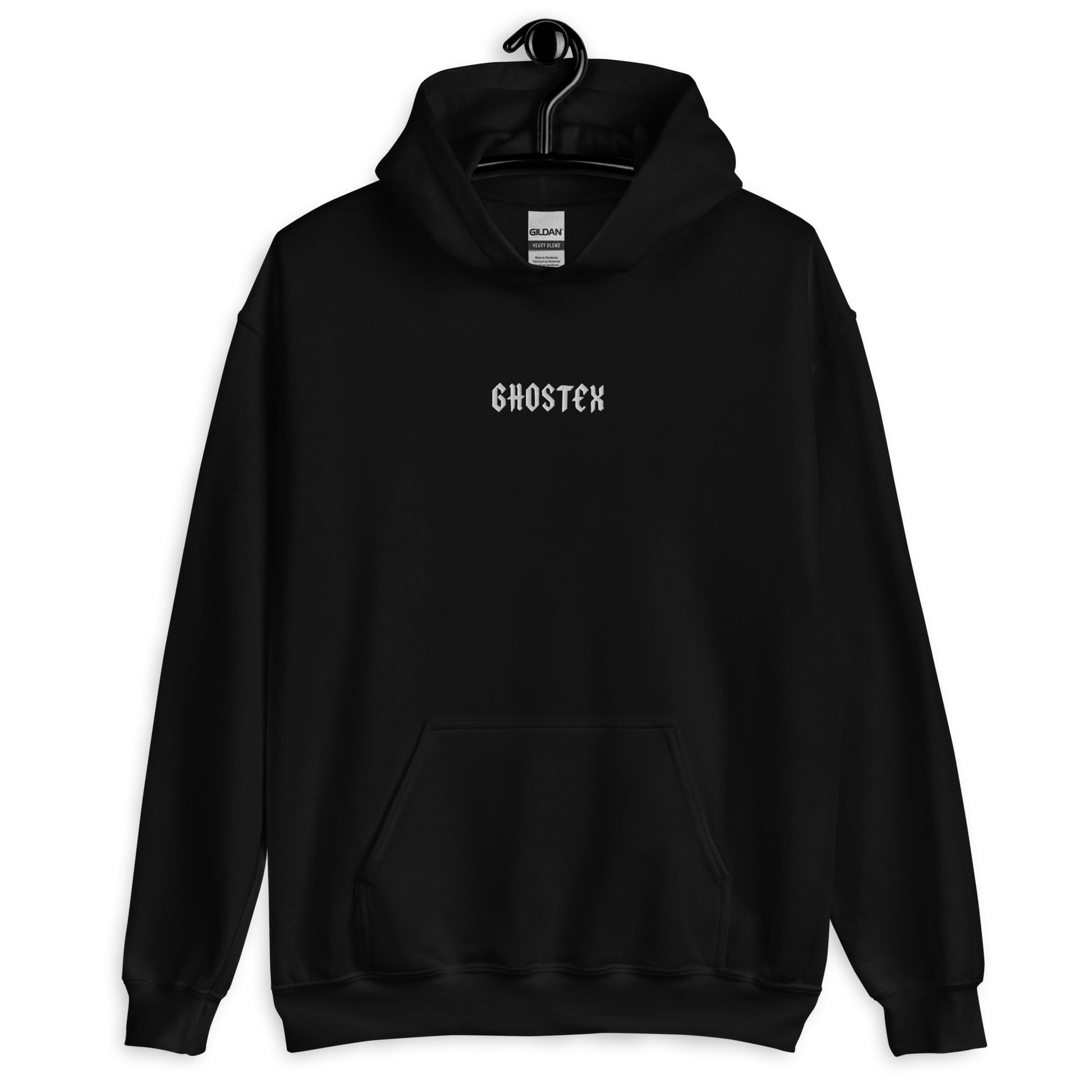 Ghostex White Logo Hoodie - Ghostex