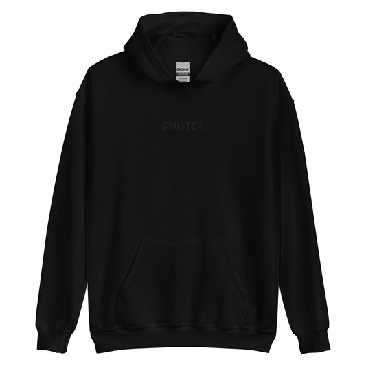 Ghostex Black Logo Hoodie - Ghostex