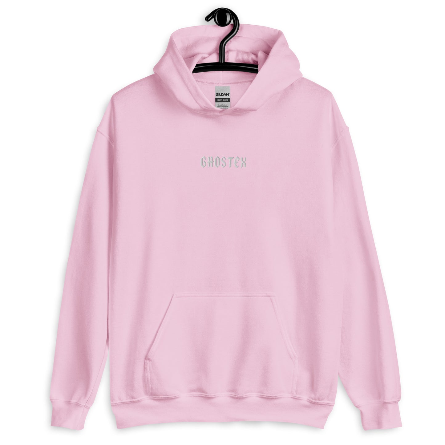 Ghostex White Logo Hoodie - Ghostex