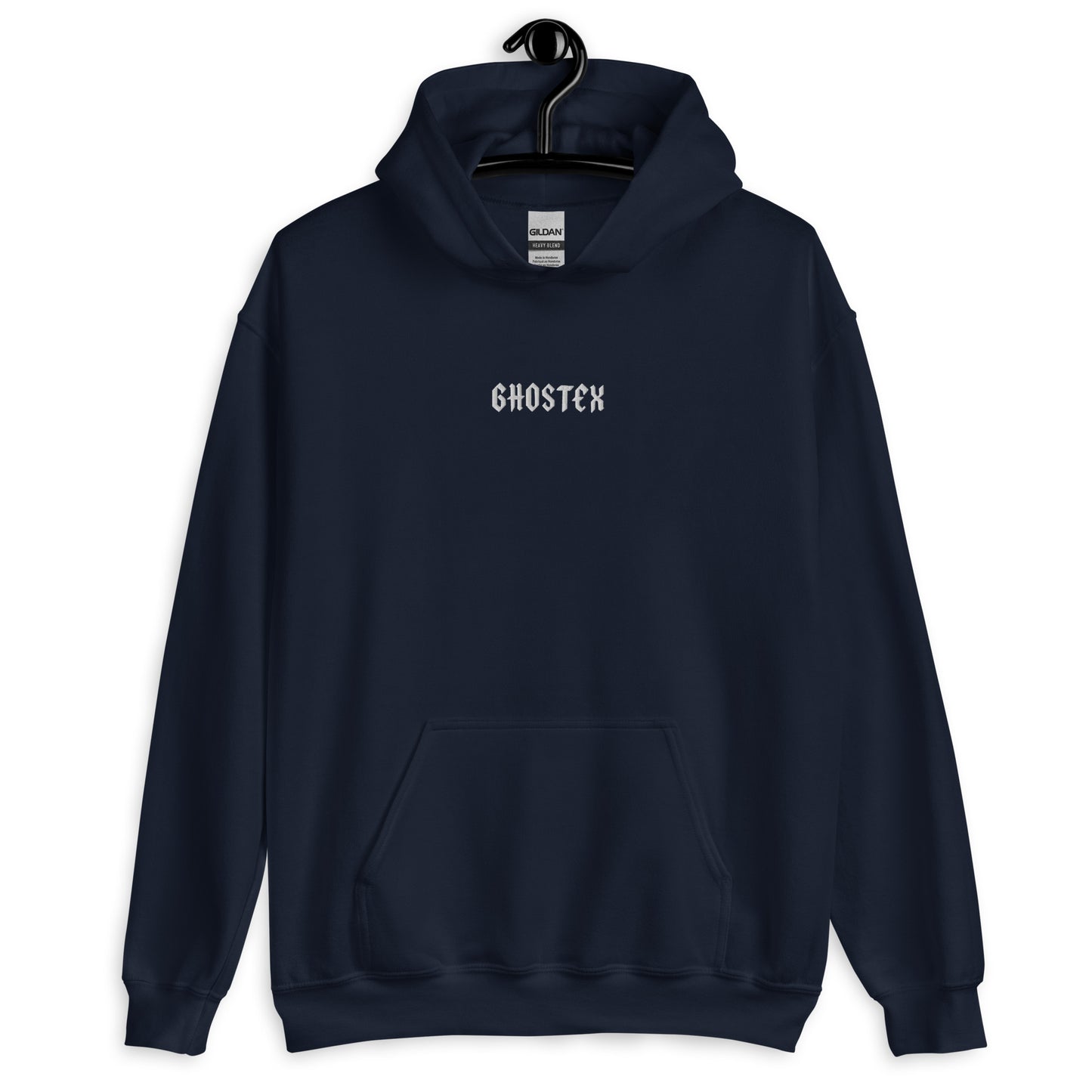 Ghostex White Logo Hoodie - Ghostex