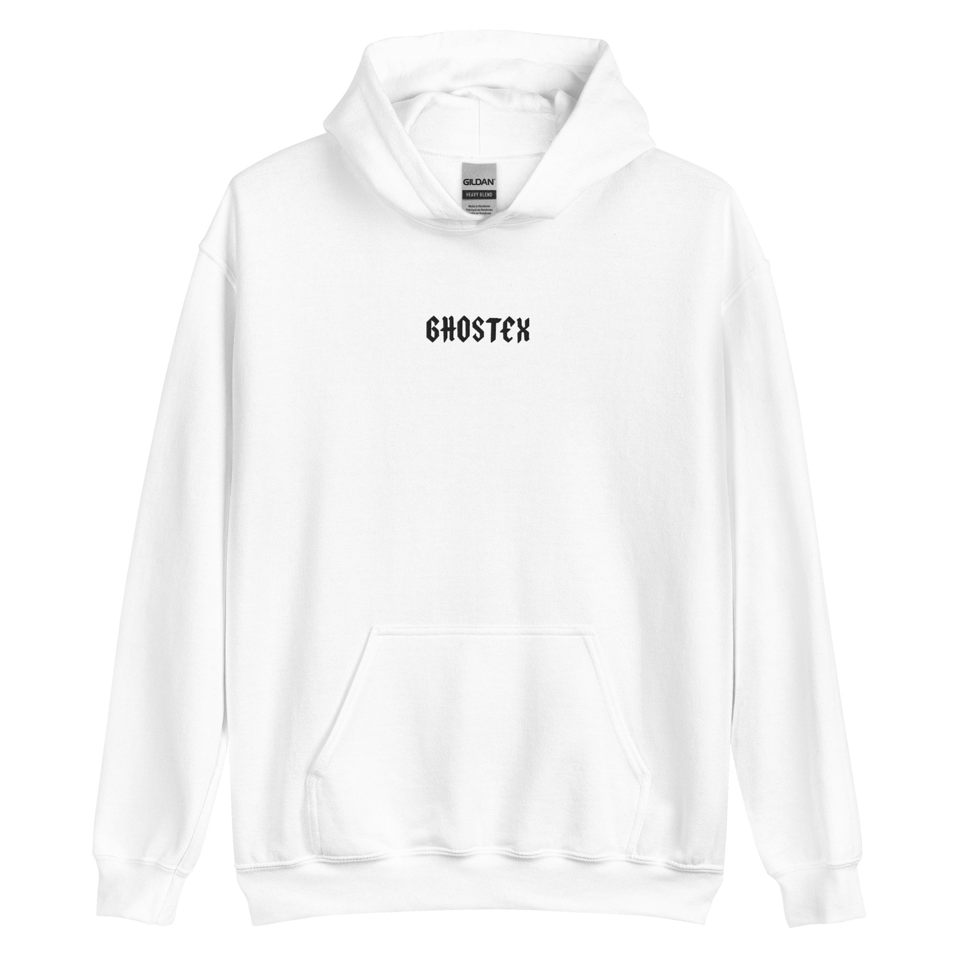 Ghostex Black Logo Hoodie - Ghostex